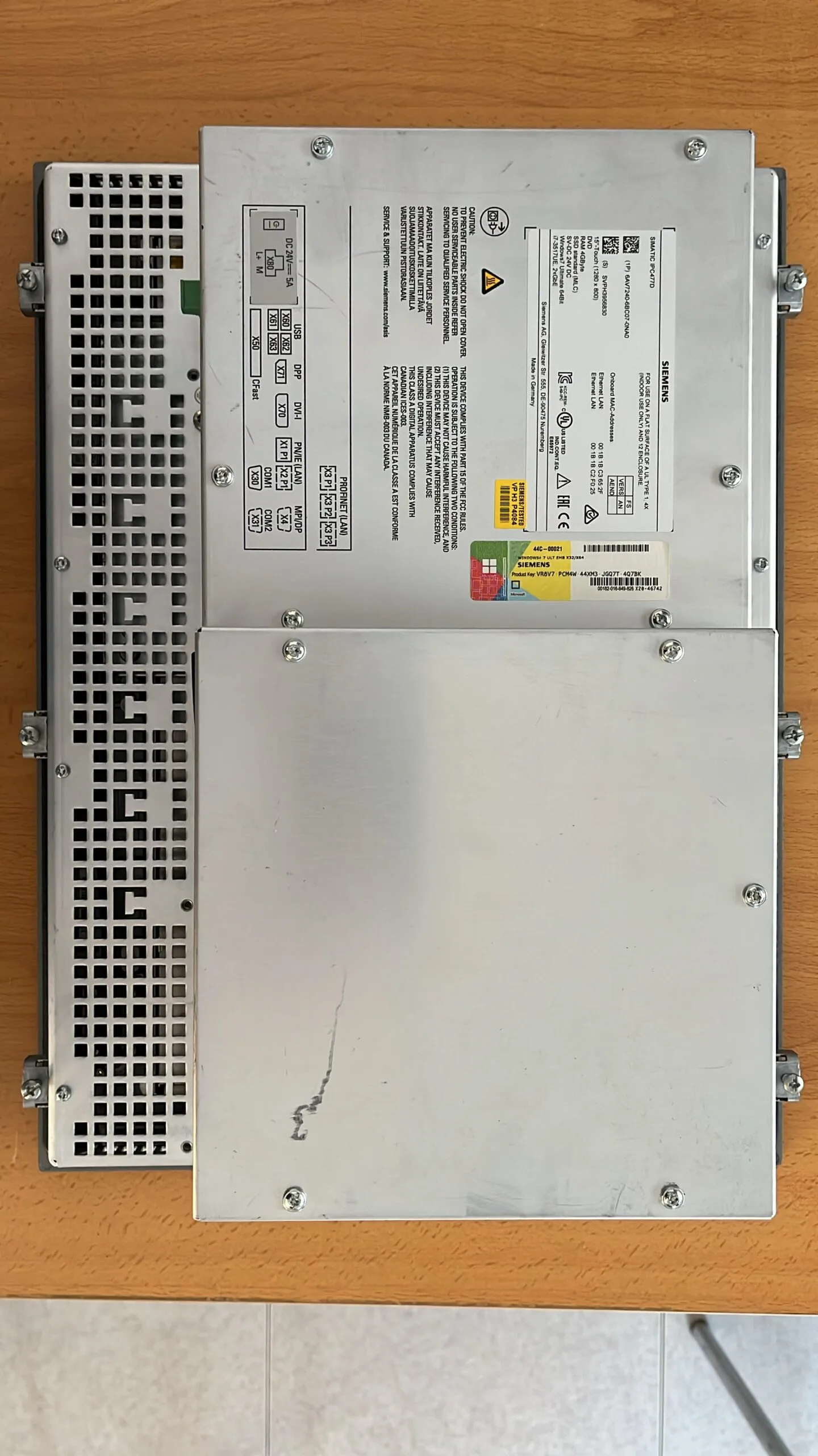 Siemens 6AV7240-6BC07-0NA0