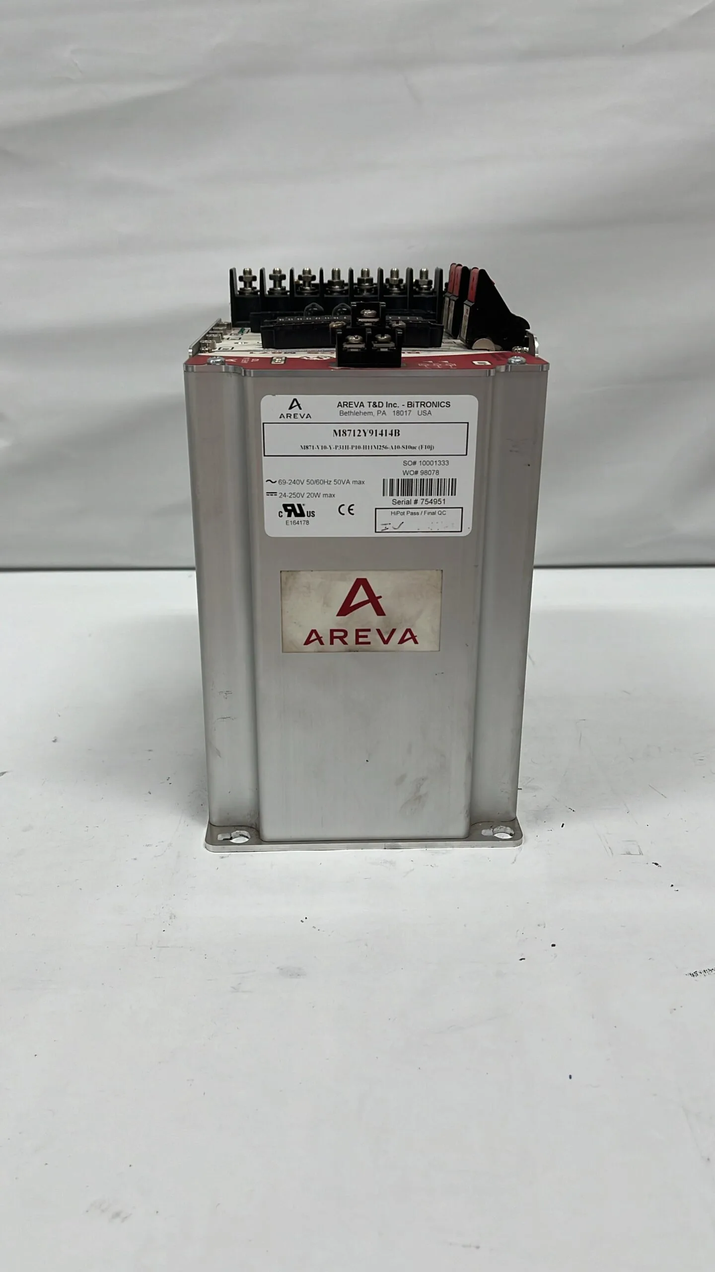 AREVA BITRONICS M8712Y91414B
