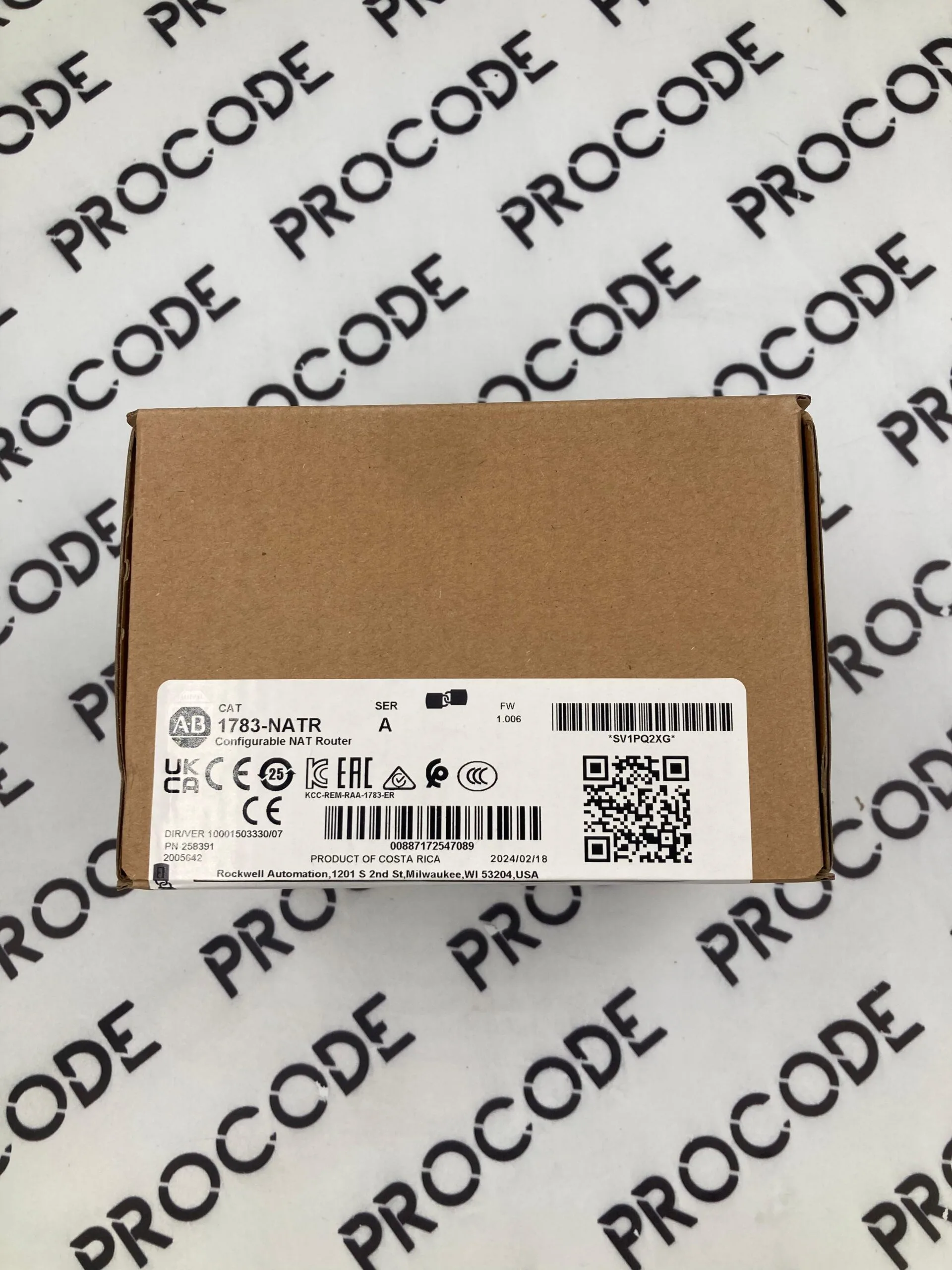 Allen Bradley 1783-NATR PLC MODULE