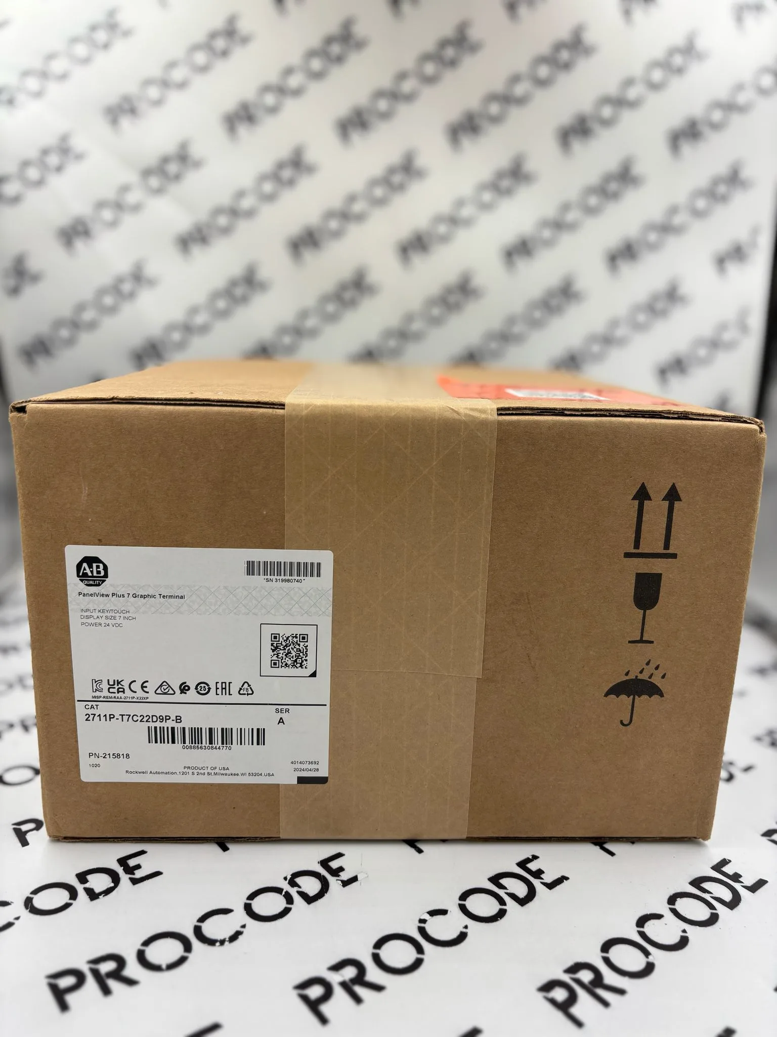 Allen Bradley 2711P-T7C22D9P-B