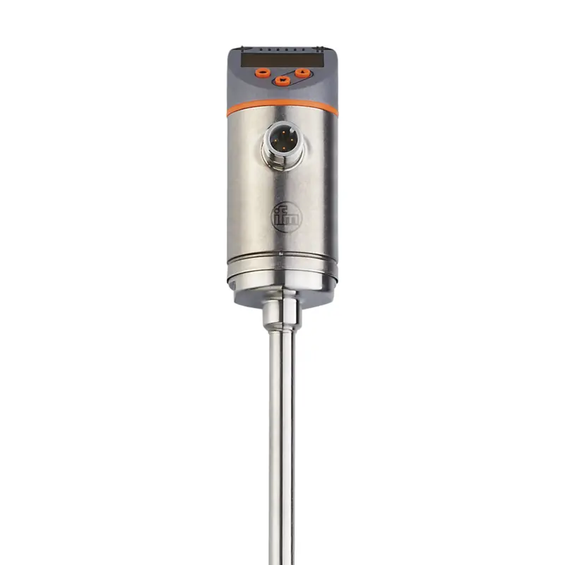 IFM SA4304 Akış ve Sıcaklık Sensörü Kelepçeli Ø8 mm Uzun Prob