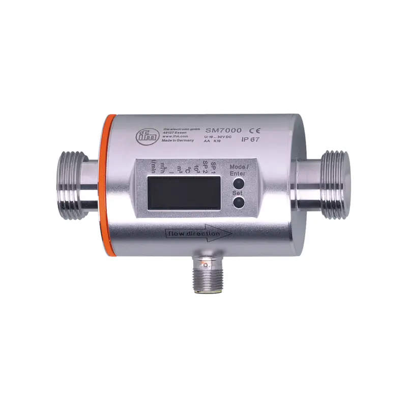 IFM SM7100 Manyetik İndüktif Akış Sensörü G 3/4 Dişli DN20