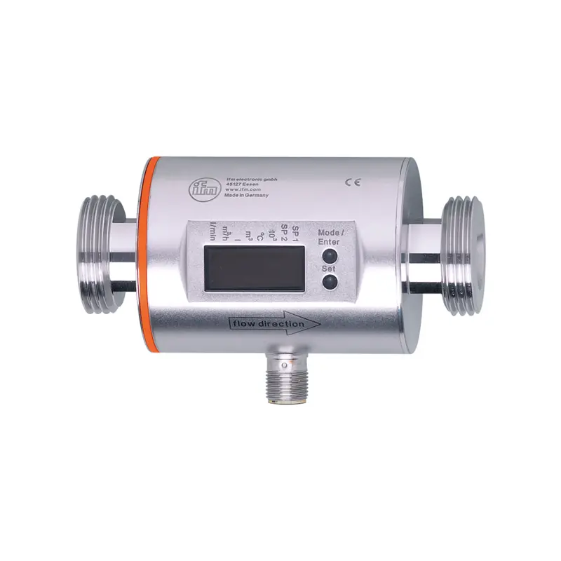IFM SM8004 Manyetik İndüktif Akış Sensörü Çift Analog Çıkışlı G 1 DN25