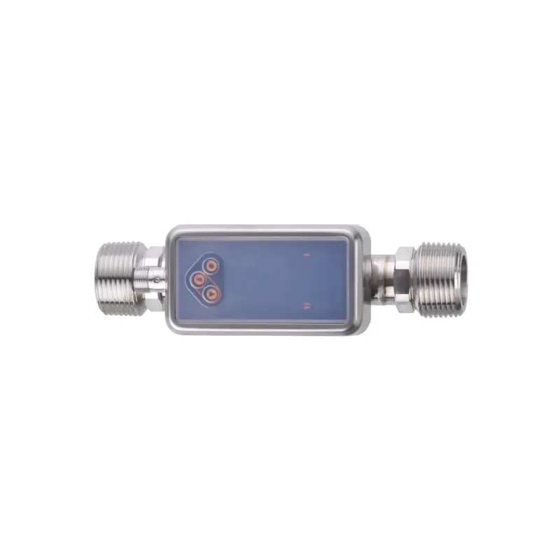 IFM SU8631 Ultrasonik Akış Ölçer 1" NPT Dişli DN25 İmperyal Göstergeli