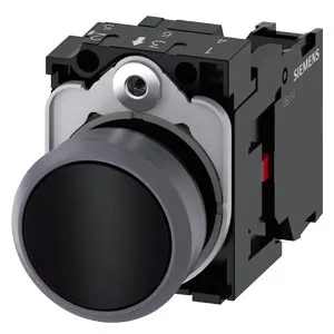 Siemens 3SU1130-0AB10-1CA0 SIRIUS ACT Buton Siyah